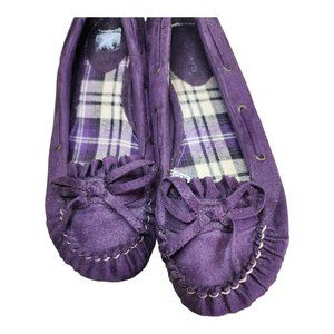 Purple Moccasins Mossimo Supply Co. Size 10
